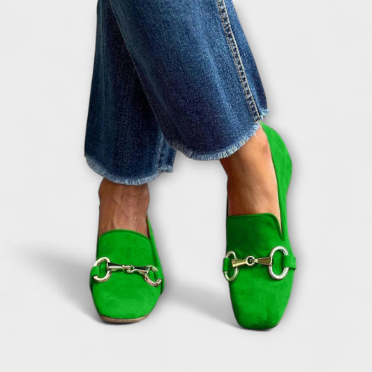 Taliah – Loafers mit quadratischer Zehenpartie und Schnalle