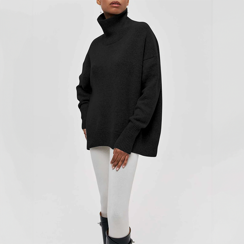 Marjolaine | Strick-Dolcevita-Pullover
