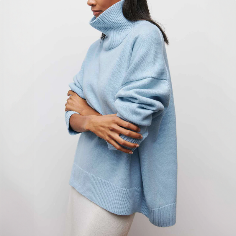 Marjolaine | Strick-Dolcevita-Pullover