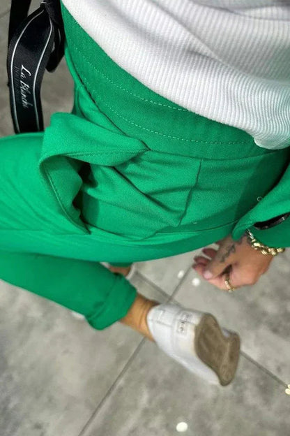 Isabelle | Maßgeschneidertes Set mit Weichem Blazer und Lässigen Jogginghosen