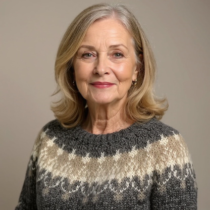 Samantha™ | Zeitloses isländisches Strickstück