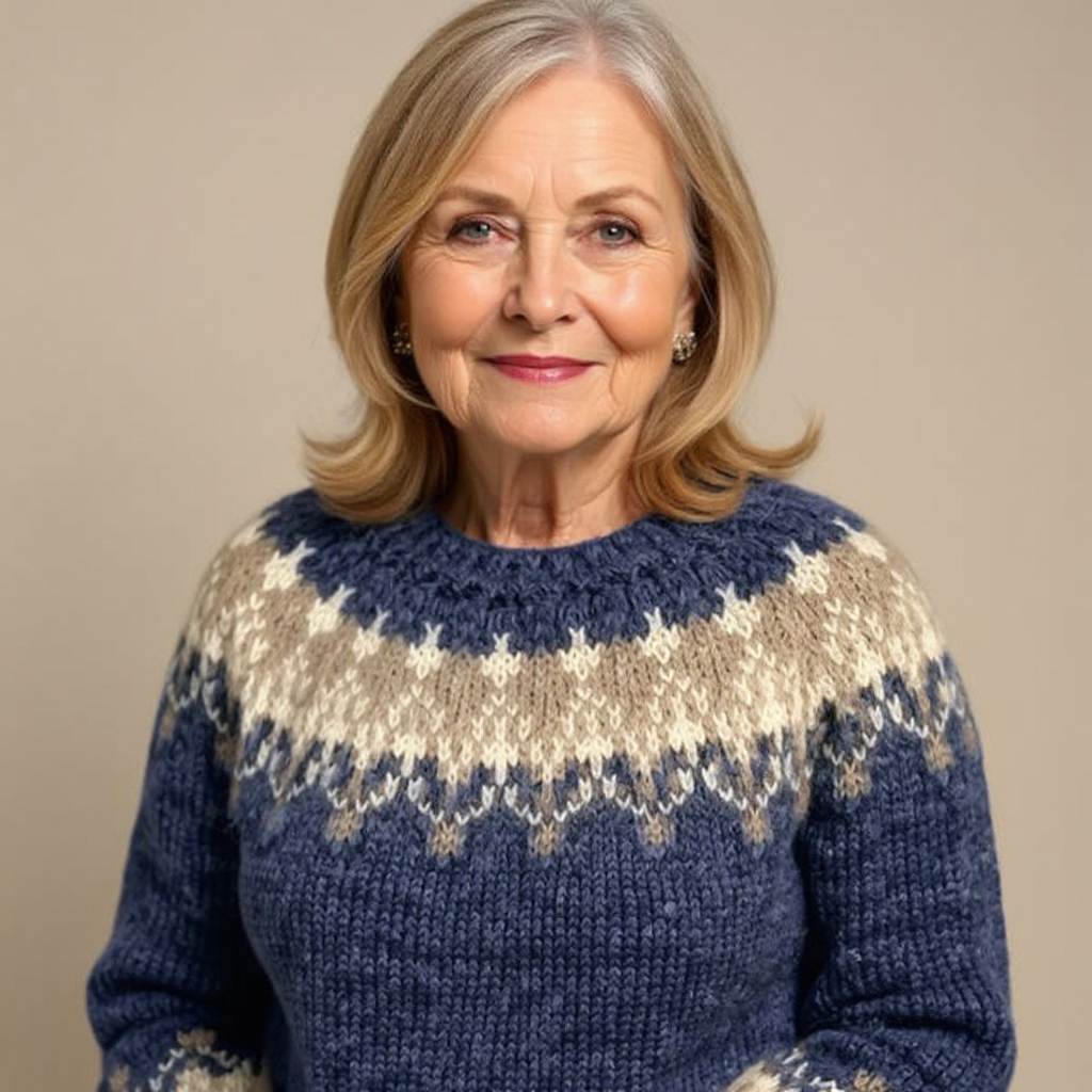 Samantha™ | Zeitloses isländisches Strickstück