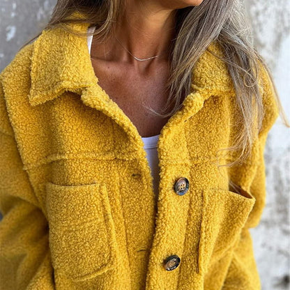 Annie | Trendy Jacke aus weichem Stoff
