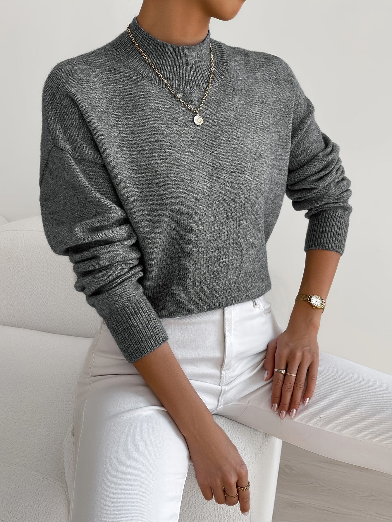 Maria | Elegante und Bequeme Rollkragenpullover