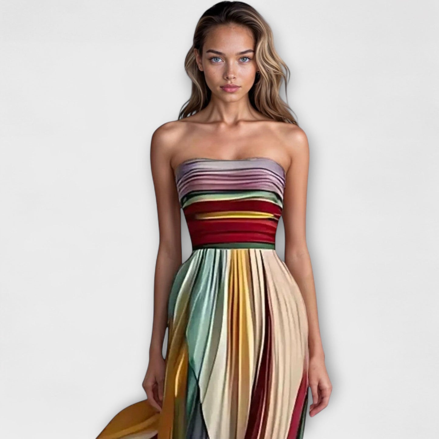 Flora™ – Langes Kleid aus Premiumstoff