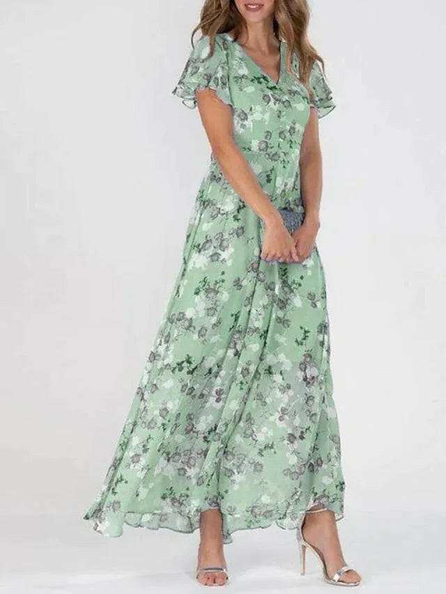 Victoria I Glamorous Tummy Covering Dress